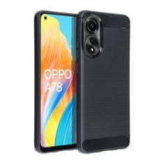 OEM CARBON etui za OPPO A78 5G črn