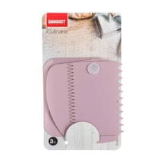 Banquet Lopatka za peko CULINARIA plastična, PINK set 3 kosi.