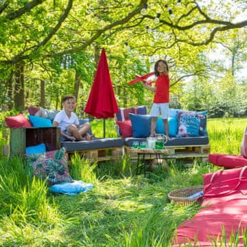 shumee Madison Komplet blazin za palete Panama siv