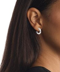 Calvin Klein Elegantni jekleni obročasti uhani Essential 35000518