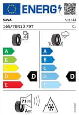 Sava Celoletna pnevmatika 165/70R13 79T Adapto 531544