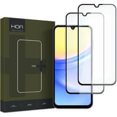 Hofi Glass Pro Full Screen 2x zaščitno steklo za Samsung Galaxy A15 4G 5G / A25 5G, črna