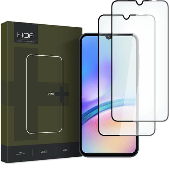 Hofi Glass Pro Full Screen 2x zaščitno steklo za Samsung Galaxy A05S, črna