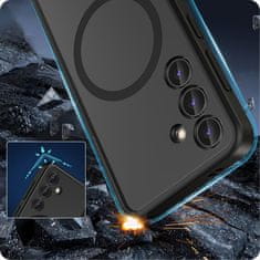 Tech-protect Magmat MagSafe ovitek za Samsung Galaxy S24 Plus, črna