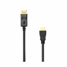 S-box kabel DisplayPort- HDMI 2m