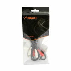 S-box kabel AVDIO 2xChinch M-2xChinch M 1,5m RCA-101/R