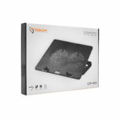 S-box hladilnik podloga za prenosnik CP-101 za 15,6" 2x140mm ventilatorja