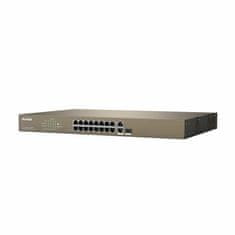 Tenda stikalo 100M 18-port 16x PoE 1xSFP 2xGiga WebSmart TEF1218P-16-250W-3.0V