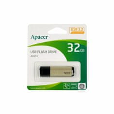 Apacer USB 3.2 Gen1 ključ 32GB AH353 srebrno/črn