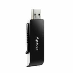 Apacer USB 3.2 Gen1 ključ 32GB AH350 črno/bel