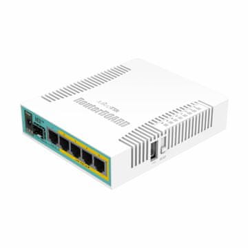 Mikrotik usmerjevalnik 5-port Giga hEX PoE RB960PGS