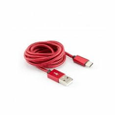 S-box kabel USB A-C 1,5m rdeč