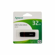 Apacer USB ključ 32GB AH333 črn