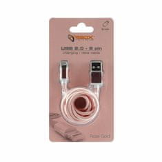S-box kabel Apple USB/Lightning 1,5m roza IPH7-RG
