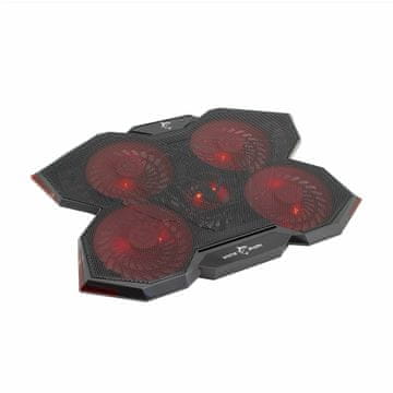 White Shark hladilnik za prenosnik GCP-29 ICE WIZARD 5x ventilator do 17.3"