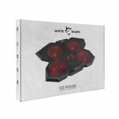 White Shark podloga za prenosnik 5x ventilator gaming GCP-29 ICE WIZARD
