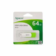 Apacer USB ključ 64GB AH335 zelen