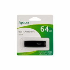 Apacer USB ključ 64GB AH336 črn