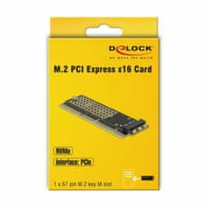 Delock kartica PCIe kontroler x16 1xM.2 NVMe 90303