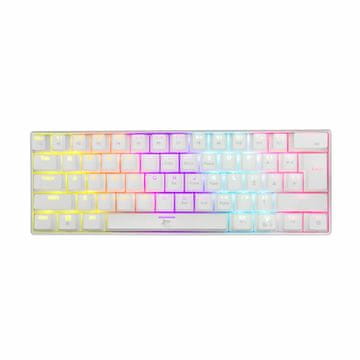 White Shark tipkovnica USB bela/rdeča mehanska stikala SLO GK-2022 SHINOBI-W