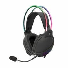 White Shark slušalke+mikrofon RGB črne gaming GH-2140 OX