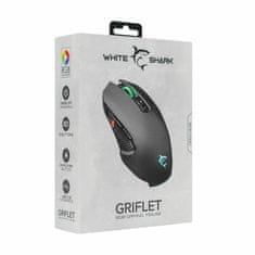 White Shark miška črna GM-5011 GRIFLET Gaming