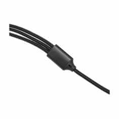 S-box kabel USB 3v1 Lightning/TipC/mikro 2,4A 1m