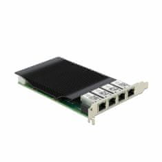Delock mrežna kartica PCIe 4xRJ45 Gigabit PoE+ i350 88501