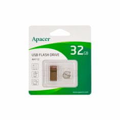 Apacer USB ključ 32GB AH112 super mini srebrno/rdeč