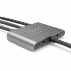 Digitus kabel HDMI 3v1 HDMI/DisplayPort/ mini DisplayPort 4K 60Hz 1,3m DS-45332