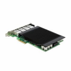 Delock mrežna kartica PCIe 4xRJ45 Gigabit PoE+ i350 88501