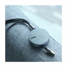 BASEUS kabel USB 3v1 Lightning/TipC/ Mikro 1.2m siv CAMLT-BYG1