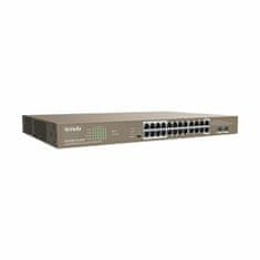 Tenda stikalo Giga 24-port rack 24x PoE 2xSFP TEG1126P-24-410W