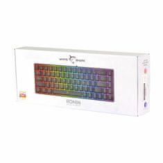 White Shark tipkovnica USB črna SLO gaming GK-2201 RONIN-B-HR