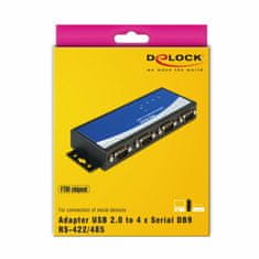 Delock pretvornik USB-4xSerial RS-422/ 485 87587