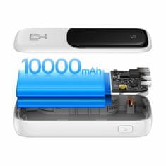 BASEUS prenosna baterija 10.000mAh 22,5W PowerBank bela PPQD060102