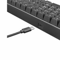 White Shark tipkovnica USB črna/rjava mehanska stikala SLO GK-2022 SHINOBI-B