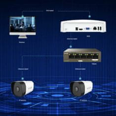 Tenda video snemalnik 8-kanalni NVR IP N3L-8HV2.0