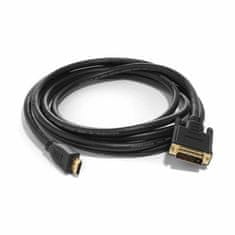 kabel HDMI-DVI-D 24+1 2m črn
