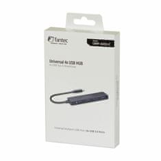 Fantec hub USB TipC 4xTipA črn UMP-4U31-C 2569