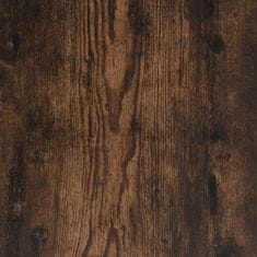 Vidaxl Klop za shranjevanje dimljen hrast 62x42x46 cm inženirski les