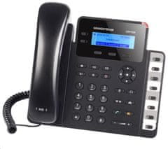 Grandstream GXP-1628 telefon VoIP - 2x račun SIP, HD zvok, 3 prednastavitve, stikalo 2xLAN 1000Mbps, PoE