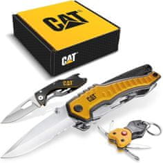 CAT XL 3-delni darilni set, večnamensko orodje, nož, obesek (105966)