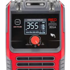 RED TECHNIC MMA PULSE 355A TIG Lift inverter varilni aparat z LCD