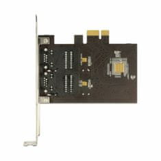 Delock mrežna kartica PCIe 2xRJ45 GigaLAN RTL8111 89346