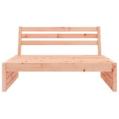 Vidaxl Vrtni sredinski kavč 120x80 cm trden les douglas