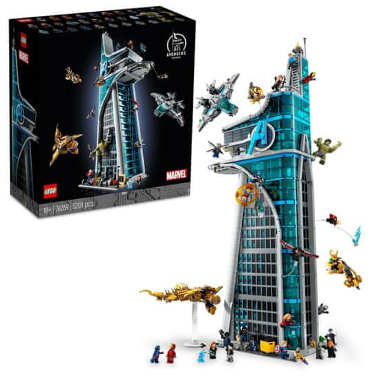 LEGO Marvel 76269 stolp Maščevalcev