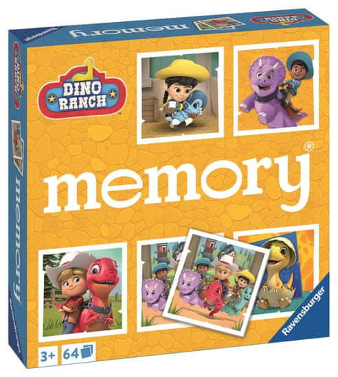 Ravensburger 209231 Pexeso Dino Ranch igra spomina