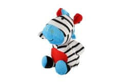 Teddies Plišast ratler Zebra 24cm