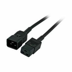 EFB napajalni kabel 220V podaljšek 1,8m C19-C20 črn
